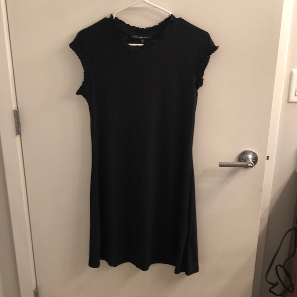 Black Ruffle Dress